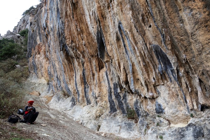 <strong>Grandiose Kletterei in der Nähe von Patras - Klettergebiet bei Alepochori </strong><span class=>© Felix Autor</span>