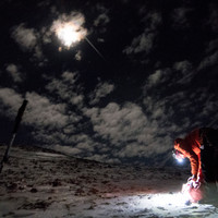 <strong>Der Mond erscheint und die Stimmung steigt.</strong> <span class=>© Timo Moser</span>