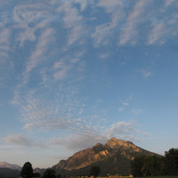 <span><span><strong>Morgenstimmung am Untersberg auf dem Weg nach Ramsau</strong> <span class=>© Timo Moser</span> </span></span>