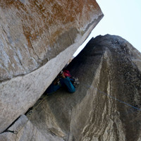 <span><strong>Originelle Klettertechniken sind gefragt </strong>© Timo Moser</span>