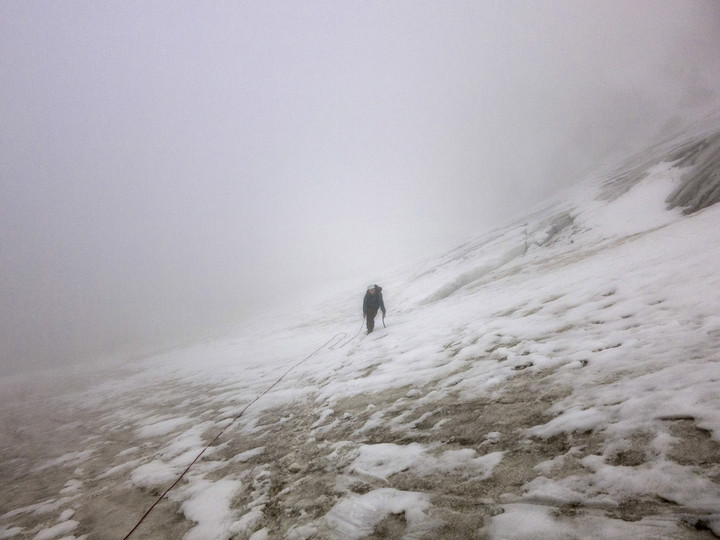 Zustieg zur Glockner Biwakschachtel