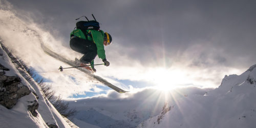 Freerider bei Absprung