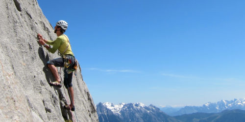 Alpinkletterei am Hochkönig