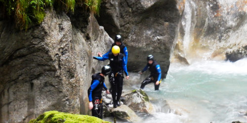 Canyoning Seisenbergklamm