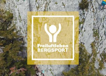 Teaser zu der Videoreihe Freiluftleben Bergsport. Die Videos stellen unser Programm im Bergsport vor